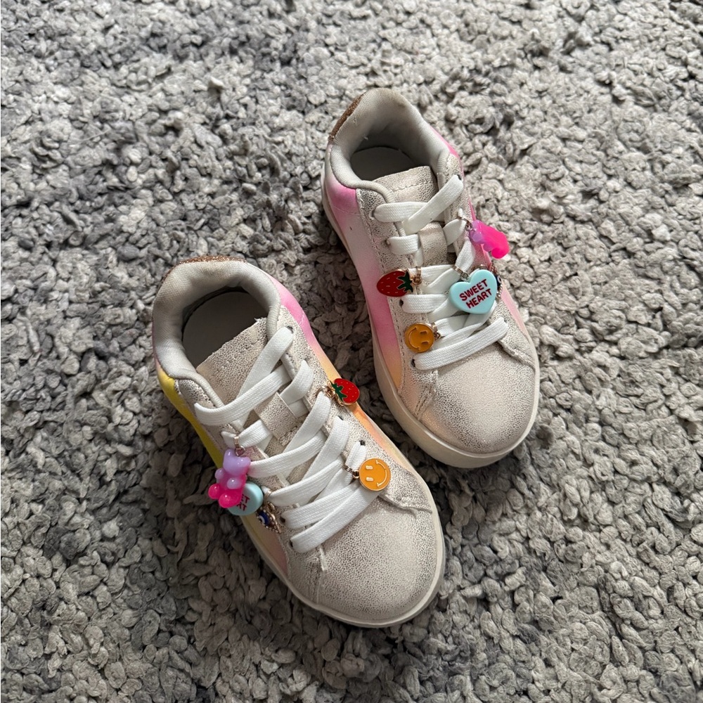 Steve Madden Kids' Sneakers with Colorful Charms